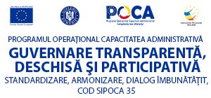 SIPOCA - Guvernare transparentă, deschisă și participativă